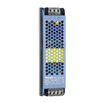 High Efficiency WL-150-12 Constant Voltage Power Supply: Converts 100V-260V AC to 24V DC with 12.5A Output