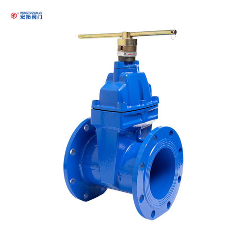 Válvula de gaveta com fechadura de flange DN150