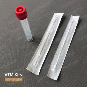 1 мл/2 мл/3 мл VTM вирусной транспортной трубки с мазком