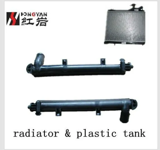 auto radiator with plastic tank