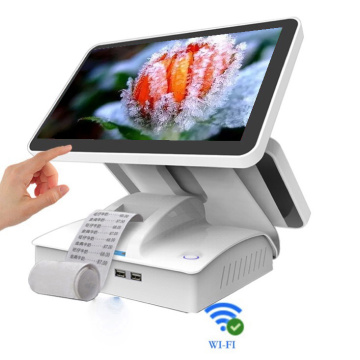 Wireless customer display POS computer with printer