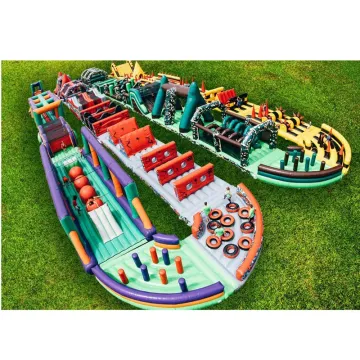 High fun giant eco-friendly material toys inflatable racing obstacle sports toy