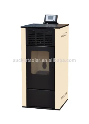 water heating pellet stove