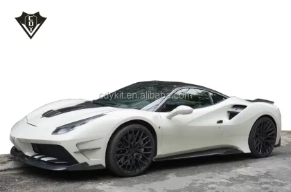 New Body Kits for Ferrari 488 Racing Car Bumpers