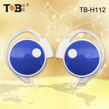 2014 new hot selling colorful fashion mp3 mp4 pc computer mobile phone sport earhook headphones china factory manufacturer