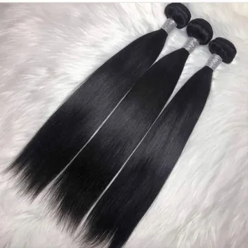 Bone Straight Double Drawn Human Hair Bundles with Cuticle Aligned Virgin Hair