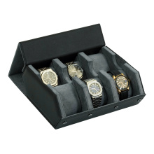 New cross cowhide eight piece watch storage box