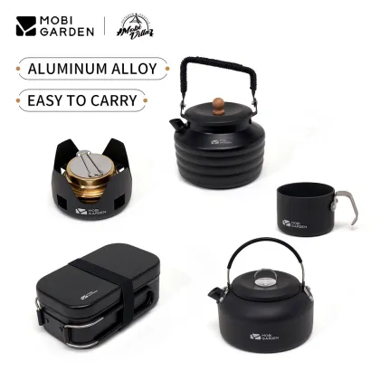 MOBI GARDEN Portable Camping Cookware Kit