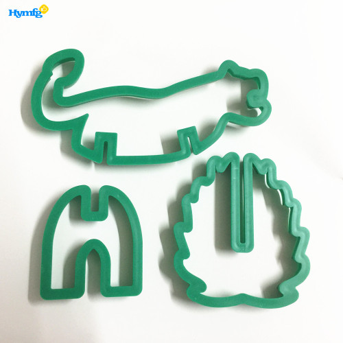 Biscotto di plastica 3D Animal Lion Cookie Cutter