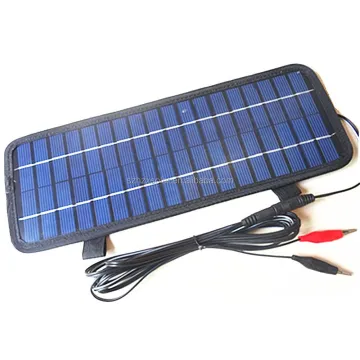 New 12 Volt 4.5W Solar Panel Battery Charger for Cars and Boats
