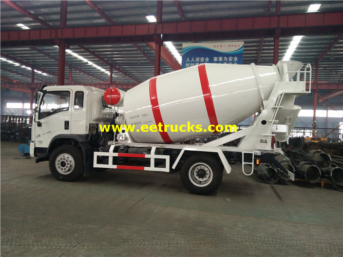 5000 Litres Beton Mixing Vehicles