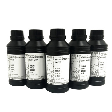 High Quality Hard Ink Soft Ink CMYK UV Ink 500ml 1000ml for Epson XP600 TX800 DX5 DX7 Printheads