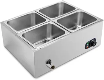Low Price Restaurant Cooking Warmer Equipment Bain Marie with Four Pans