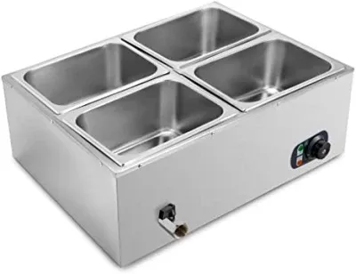 Low Price Restaurant Cooking Warmer Equipment Bain Marie with Four Pans