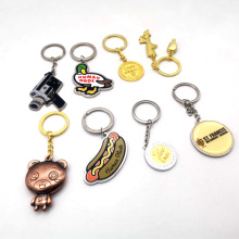 Personalized Metal Keychain Rings Custom