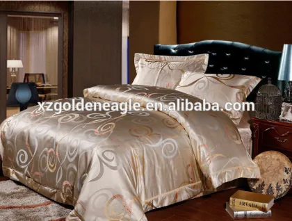Golden 100% Mulberry Silk Bedding Set