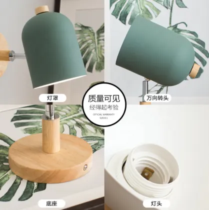 Modern Macaron Bedroom Wall Lights & Chandeliers