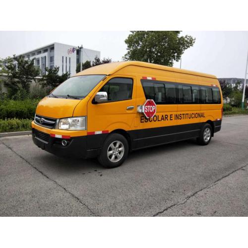 Autobús escolar LHD Diesel de 18 asientos 5mt ABS + EBD