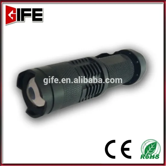 Factory Supply Multi-functional Aluminum Super Bright Adjustable Focus led XPE Q3/Q5 Handheld Guidesman Flashlight Torch