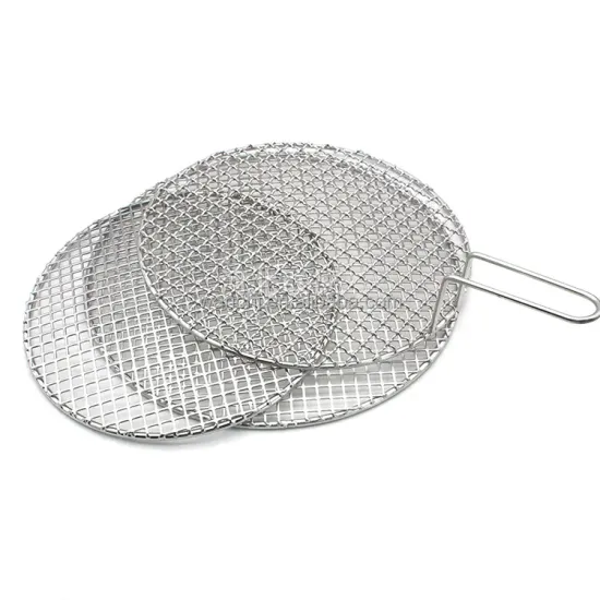Factory Sale Stainless Steel BBQ Grill Mesh for Roasting Meat