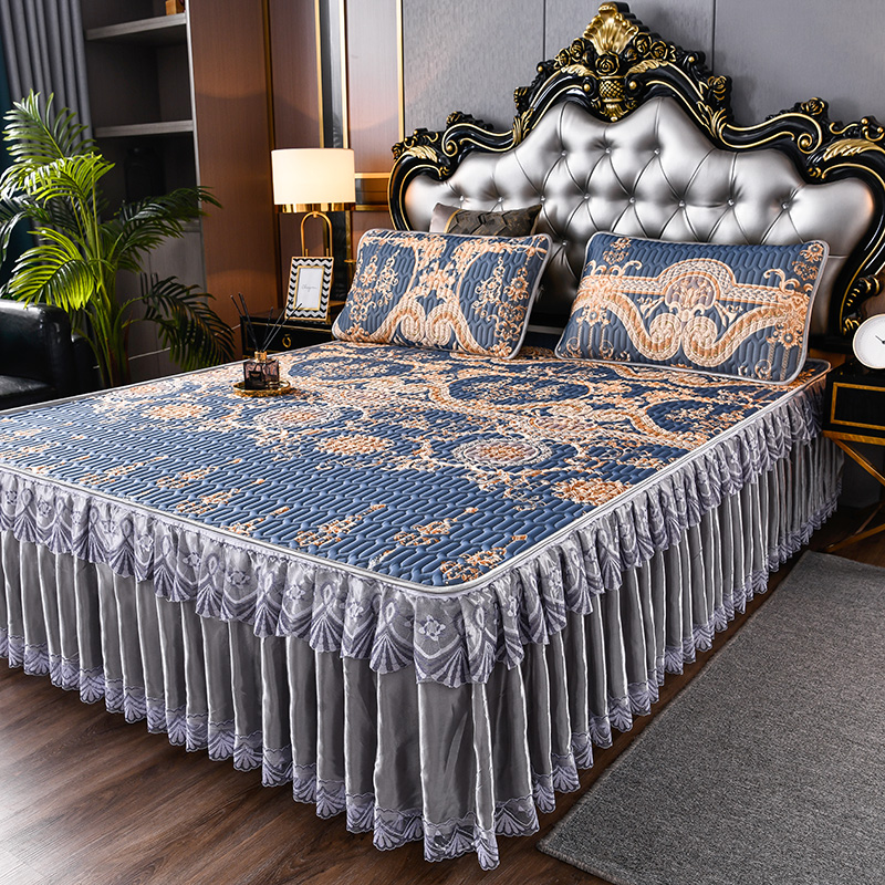 Wholesale 100% natural summer latex bedskirt set factory