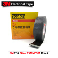 100% Original 3M 23 rubber Splicing tape self-fusing electrical tape,25MM*5M/pc,Pack of 1