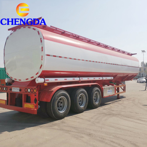 42000L 60000L Stainless Steel Fuel Tanker