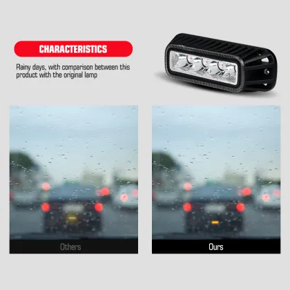 High Brightness LED Light Bar for Trucks, ATVs, UTVs, and Ships (12V/24V)