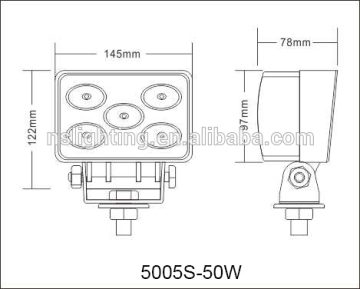 Wholesale Price!!50W LED Work Light,Driving Light ,LED work lamp