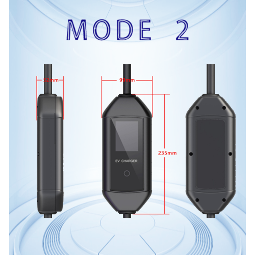 Portable Car Charger 3.5kW AC Portable EV Charger With Screen Supplier