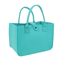 Bolsa de armazenamento de feltro colorido feminino