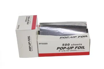 Disposable Pop-up foil sheets for food packaging