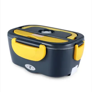 Portable 1.5L Food Warmer Heater for Electric Lunch Boxes with Stainless Steel Container and Insulated Bag for Car, Truck, and Office Use