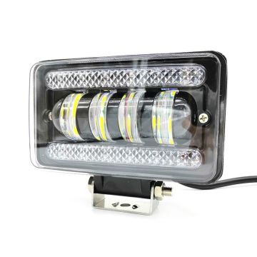 高出力6インチ60W DC10-30V LEDワークライトバー：トラックと車両のレトロフィット照明ソリューション