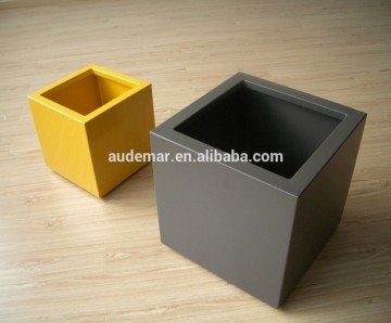 Audemar 2MM Thick Decorating Aluminum Flower Pot In Powder Coating Treatment