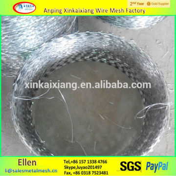 2016 hot sale!!! low price stainless steel razor barbed wire