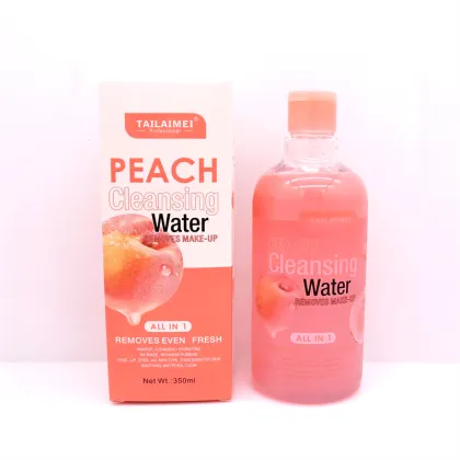 TLM Wholesale Peach Cleansing Water - Makeup Remover & Moisturizer