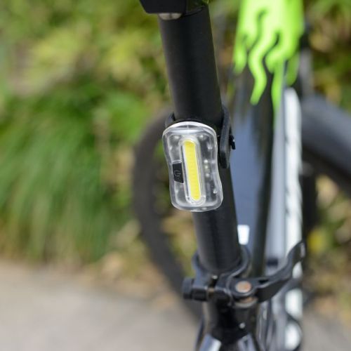 Battery Powered Mini COB LED Bike Front Light