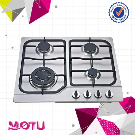 Mordern design glass panel electrical stove with 4 burner