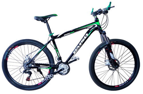 Aluminum Alloy 26'' 21 Speed Colorful Mountain Bike MTB