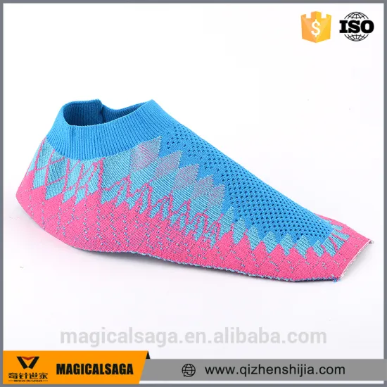 New design eco-friendly butterfly fabric vamp shoes upper for wholesales