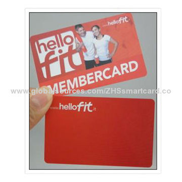 Membership card with promotional price