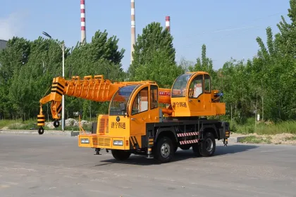 10 ton mobile crane boom crane