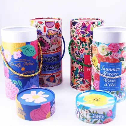 Hand Held Rope Design Packaging Tube Daily Necessities