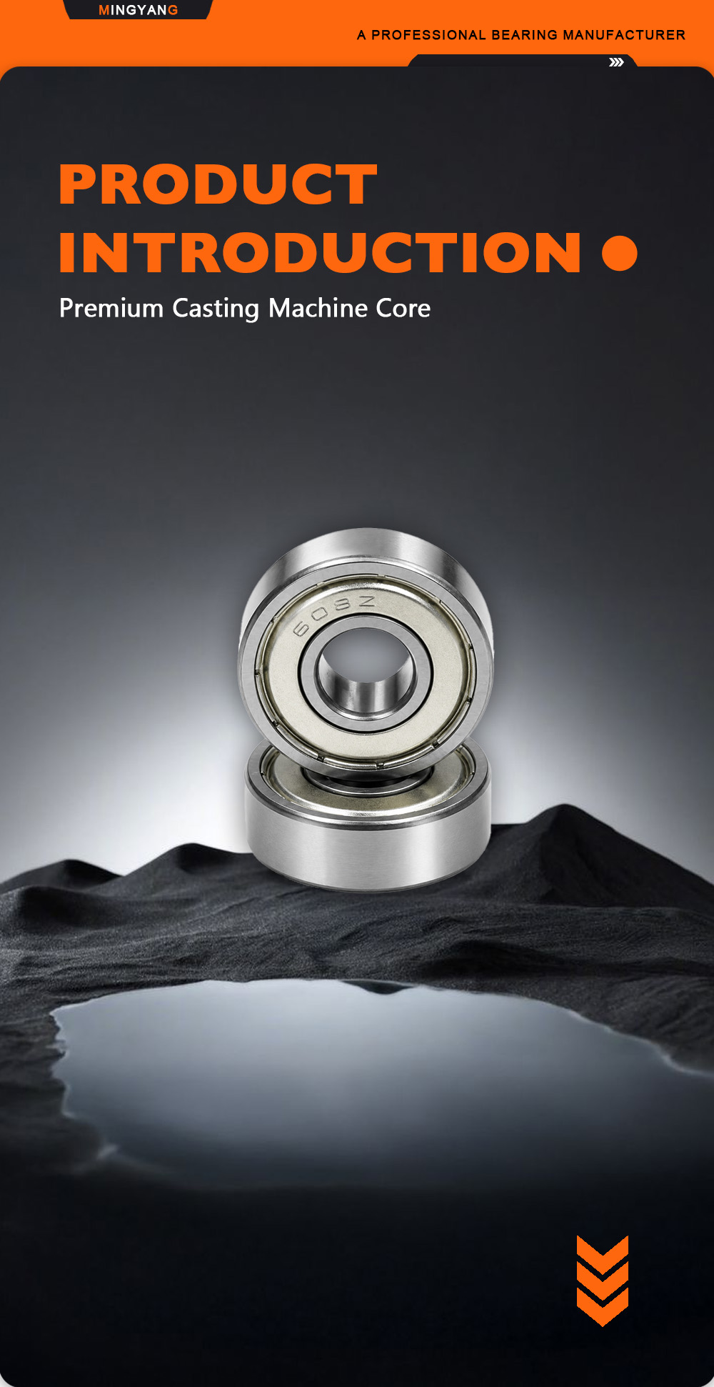 608‑ZZ Dust‑Proof Miniature Ball Bearing x