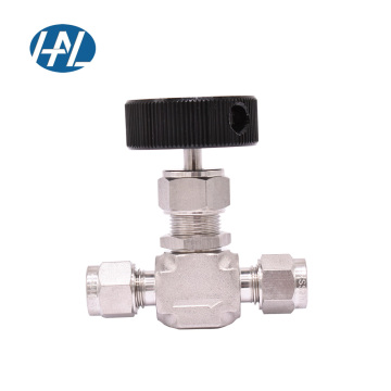 Made in China 316L Stainless Steel High Pressure Double Ferrules Needle Valve Metering Valves