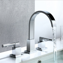 Ga Didara Meji Idẹ Faucet Bathroom