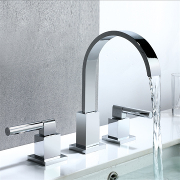 Ga Didara Meji Idẹ Faucet Bathroom