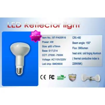 4W E27 LED R80 retrofit 75W halogen