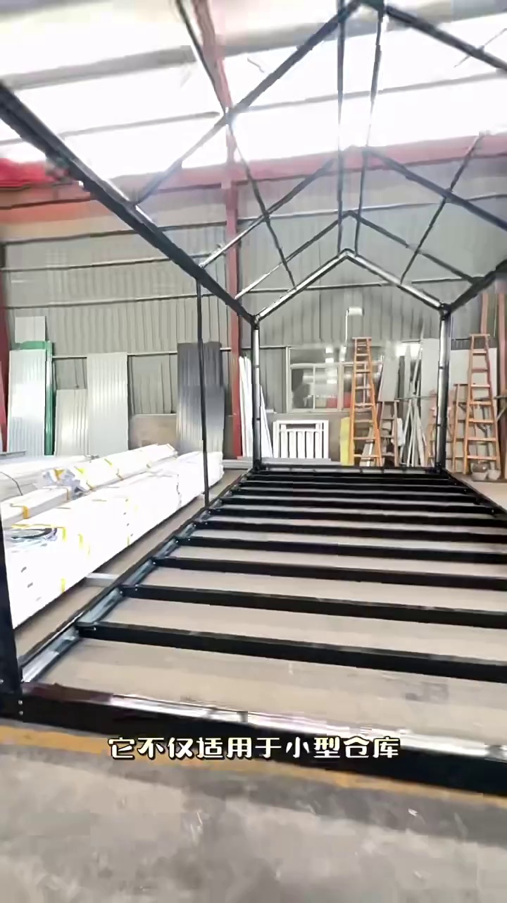 Durable Folding House Featuring Welded Steel Framework